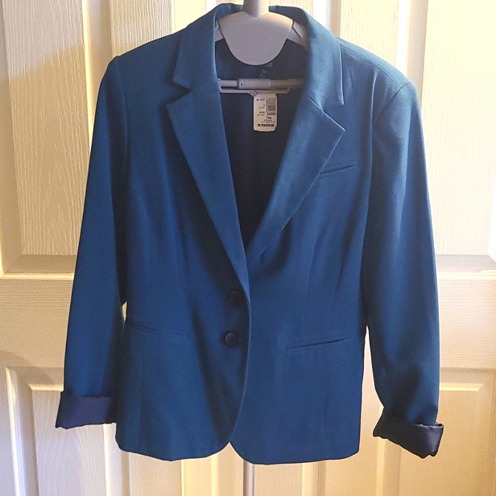 Apt 9 Teal Blazer